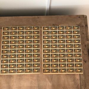 2 sheets of 8 cent Pharmacy Stamps